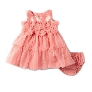 Bonnie Jean Baby Girls Sleeveless Tulle Cupcake Dress